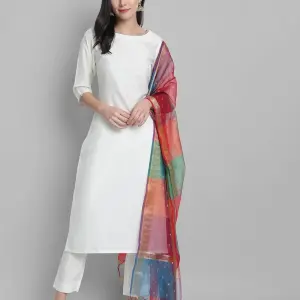 Janasya Straight Kurta Set